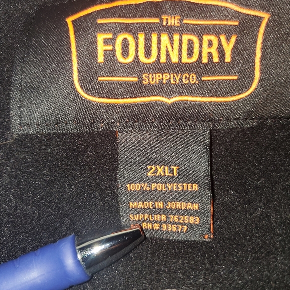 The Foundry Supply Co. Maroon Hoodie - Size 2XL - Cozy - Picture 3 of 7